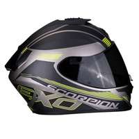 Full Face Helmet Scorpion Exo 1400 Air Free Matt Yellow - 2