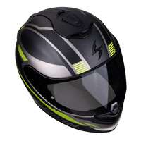 Casco integral Scorpion Exo 1400 Air Free amarillo deslucido - 3