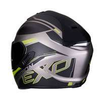 Casco integral Scorpion Exo 1400 Air Free amarillo deslucido - 4