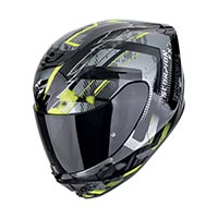 Scorpion Exo 391 Clutter Helmet Yellow
