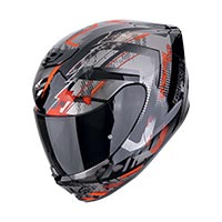 Scorpion Exo 391 Clutter Helmet Red