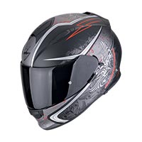 Casco Scorpion Exo 491 Run Nero Opaco Rosso
