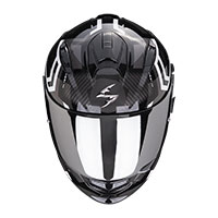 Scorpion Exo 491 Spin Helmet Black White - 2