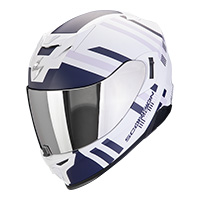 Scorpion Exo 520 Evo Air Banshee White Blue Purple