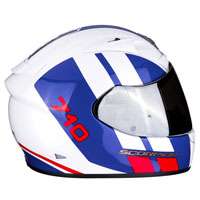 Casco Moto Scorpion Exo-710 Air Gt Blu