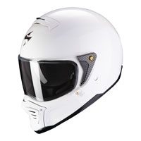 Casco Scorpion Exo Hx1 Solid Bianco