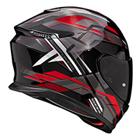 Casco Scorpion Exo-gt Sp Air Augusta Rosso - img 2