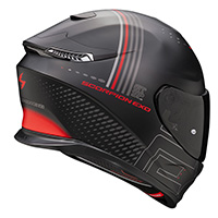 Casco Scorpion Exo-gt Sp Air Techlane Nero Rosso - img 2