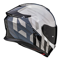 Casque Scorpion Exo-gt Sp Air Touradven Blanc