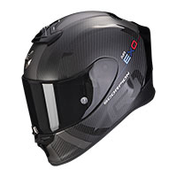 Scorpion Exo R1 Evo Carbon Air Mg Nero Argento