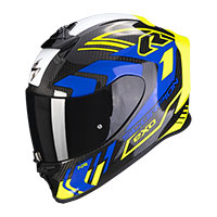 Scorpion EXO R1 EVO Carbon Air Supra amarillo azul