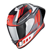 Casco Scorpion Exo R1 Evo 2 Air Vital Bianco Rosso