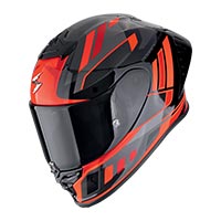 Casco Scorpion Exo R1 Evo 2 Air Vital Argento Rosso