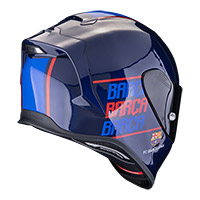 スコーピオン EXO R1 Evo Air FC バルセロナ ヘルメット ブルー