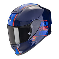 Casco Scorpion EXO R1 Evo Air FC Barcelona blu