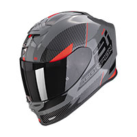 Scorpion EXO R1 Evo Air Final grigio nero rosso