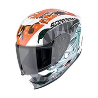 Casco Scorpion Exo-jnr Air The4elements Arancio