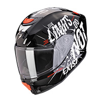 Casco Scorpion Exo-Jnr Air Boum negro blanco