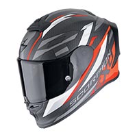 Casco Scorpion Exo R1 Evo Carbon Air Runner Rosso