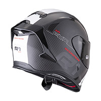 Casque Scorpion Exo R1 Carbon Air MG noir blanc - 3