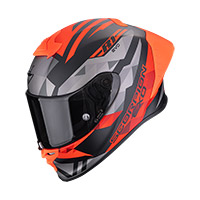 Scorpion Exo R1 Evo 2 Air Valere Helmet Blue Red
