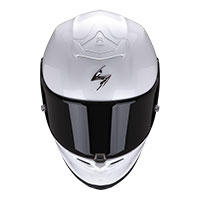 Casque Scorpion Exo R1 Evo Air Solid Blanc