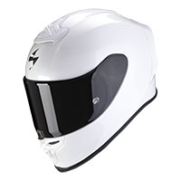スコーピオンEXO R1エボエアソリッドヘルメットホワイト