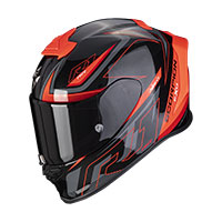 Scorpion Exo R1 Evo Air Gaz Black Matt Red