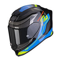 Scorpion EXO R1 Evo Air Vatis schwarz blau rot