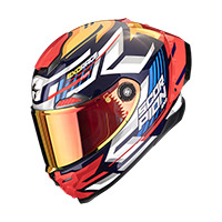 Scorpion Exo Race Air Kobra Helmet Black Red