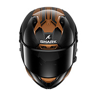 Shark Aeron Carbon Skin Helmet Black Brown - 3