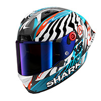 シャーク エアロン GP FIM2 スピードファンシーヘルメット ブルー
