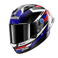 Casco Shark Aeron Gp Fim Racing Firstlap Blu