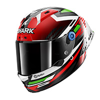 Casco Shark Aeron Gp Fim Racing Firstlap Rosso