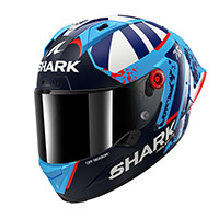 シャーク エアロン GP FIM レーシング ヘルメット ラウル・フェルナンデス ブルー