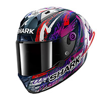 シャーク エアロン GP FIM レーシング ザルコ シグネチャー ヘルメット パープル