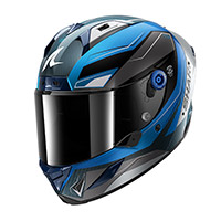 Casco Shark Aeron Mekarium azul