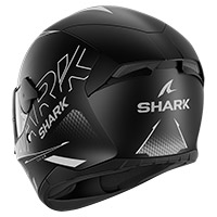 シャーク D-スクワル 2 カディウム マット ヘルメット ブラック グレー
