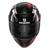 Casco Shark D-Skwal 2 Penxa negro rojo - 3