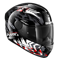 Casco Shark D-Skwal 2 Penxa negro rojo