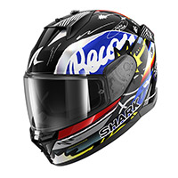 Casco Shark D-Skwal 3 Streetrush negro azul