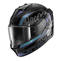 Casco Shark D-Skwal 3 Streetrush negro verde