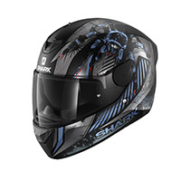 Shark D-skwal 2 Atraxx Mat Helmet Anthracite Blue