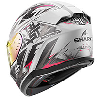 Shark D-skwal 3 Blast-r Mat Helmet Silver Violet