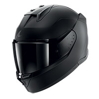 Casco Shark D-skwal 3 Dark Shadow Edition Mat Nero