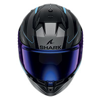 Casque Shark D-Skwal 3 Sizler Mat bleu anthracite - 3