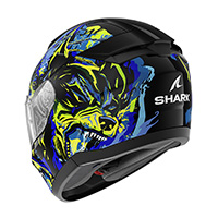 Casco Shark Ridill 2 Racing Beast Blu - img 2
