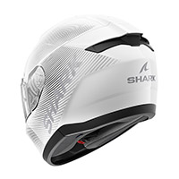 Casco Shark Ridill 2 Sp Lyne blanco plata - img 2