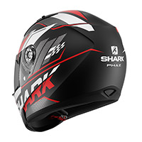 Shark Ridill 1.2 Phaz Mat Helmet Black White Red
