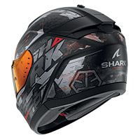 Casque Shark Ridill 2 Molokai Mat rouge anthracite - 2